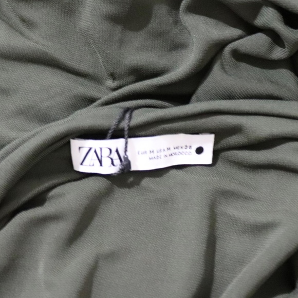 Zara Draped Mini Dress - Picture 7 of 8